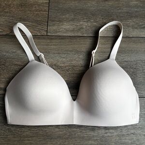 Tommy John Second Skin Lightly Lined Wireless Bra Baby Pink Sz 34D